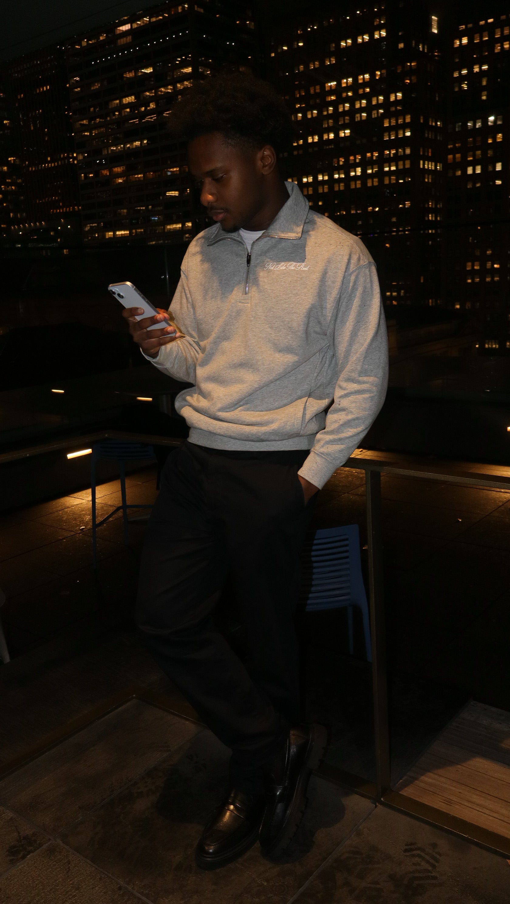 "The Art of Peace."  Quarter Zip Sweatshirt