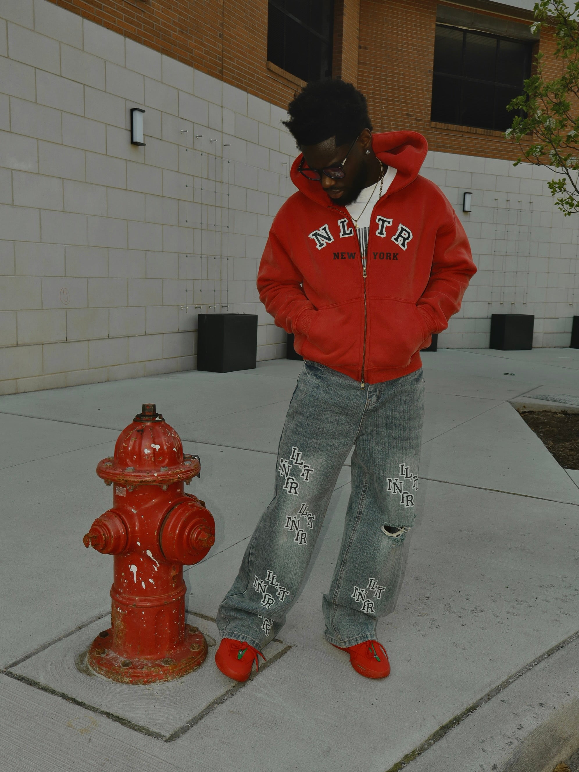 NLTR "NYC" ZIP UP HOODIE