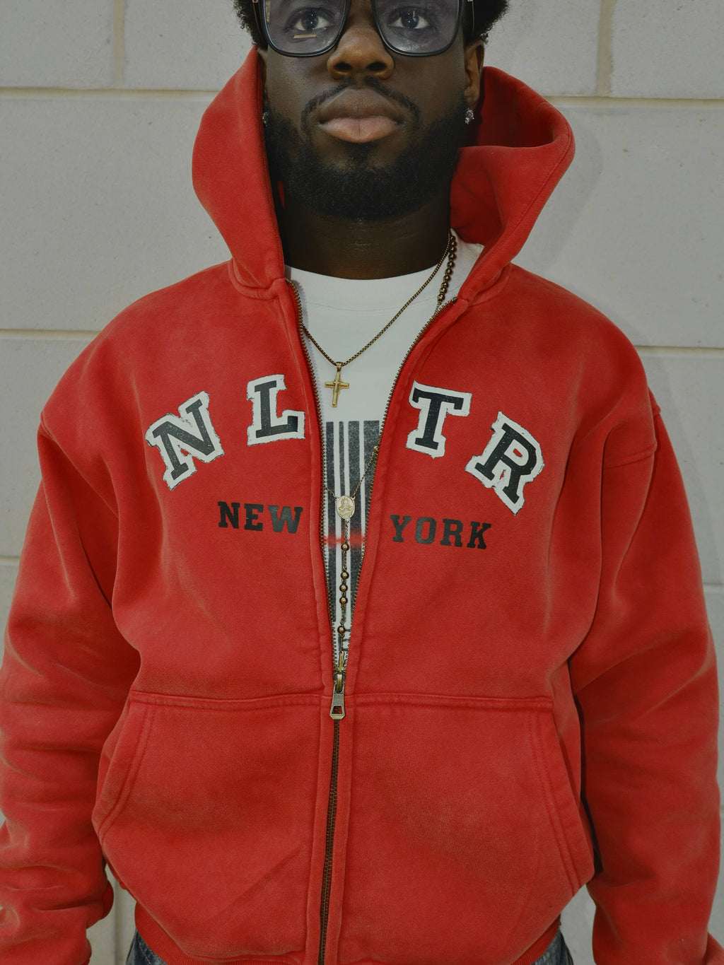 NLTR "NYC" ZIP UP HOODIE