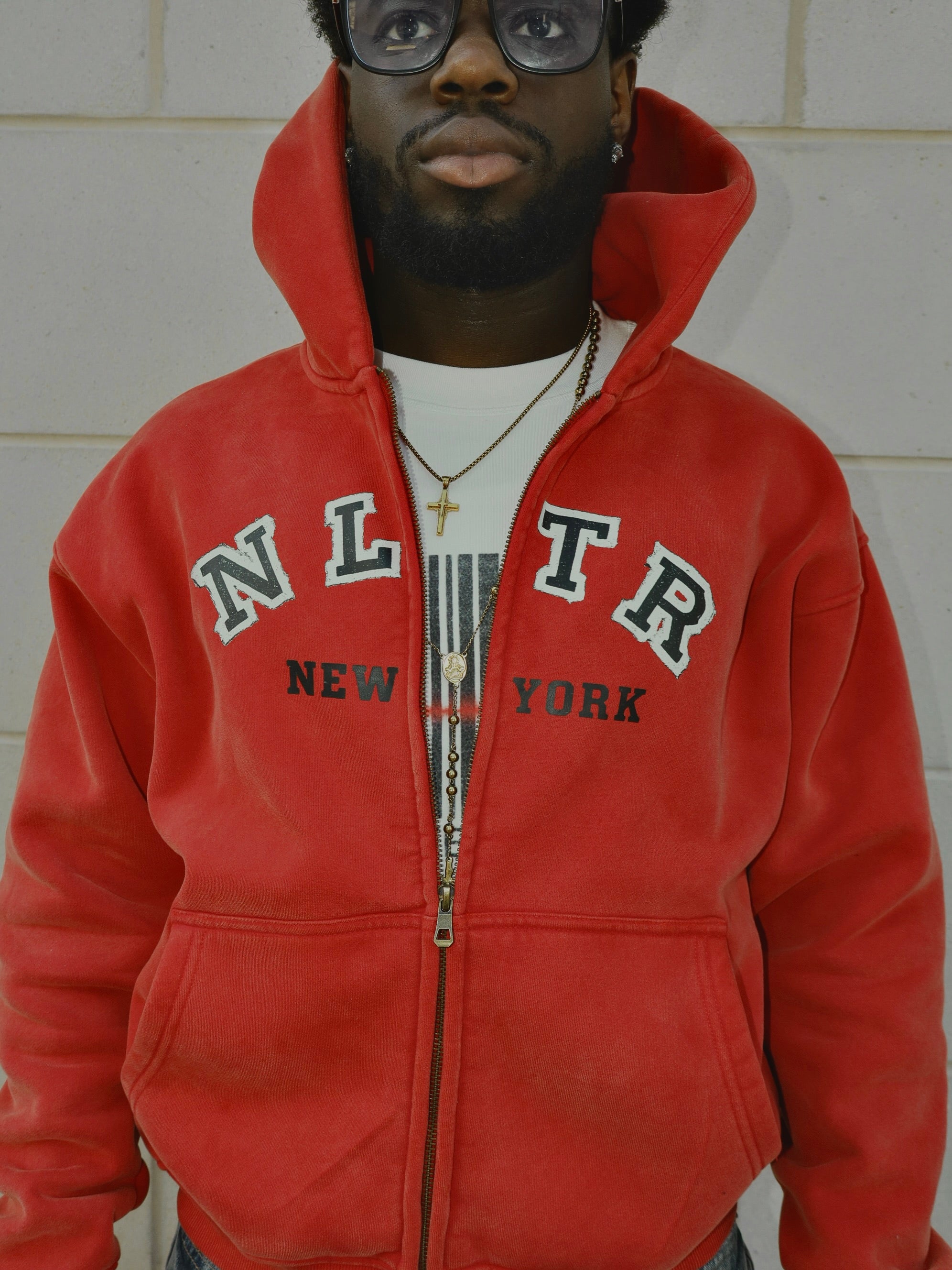 NLTR "NYC" ZIP UP HOODIE