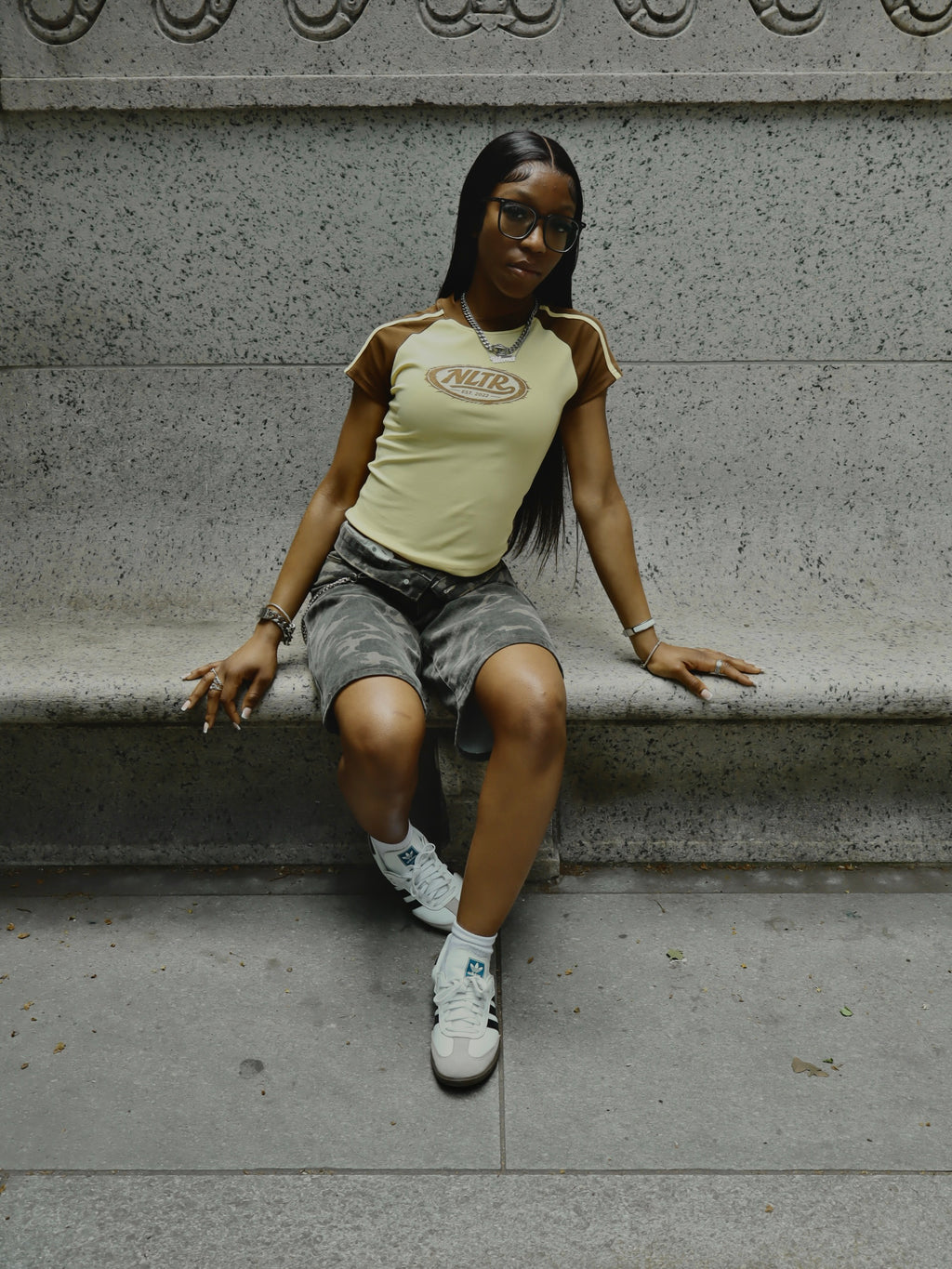 NLTR WOMENS "ESTABLISHED" BODYCON TEE