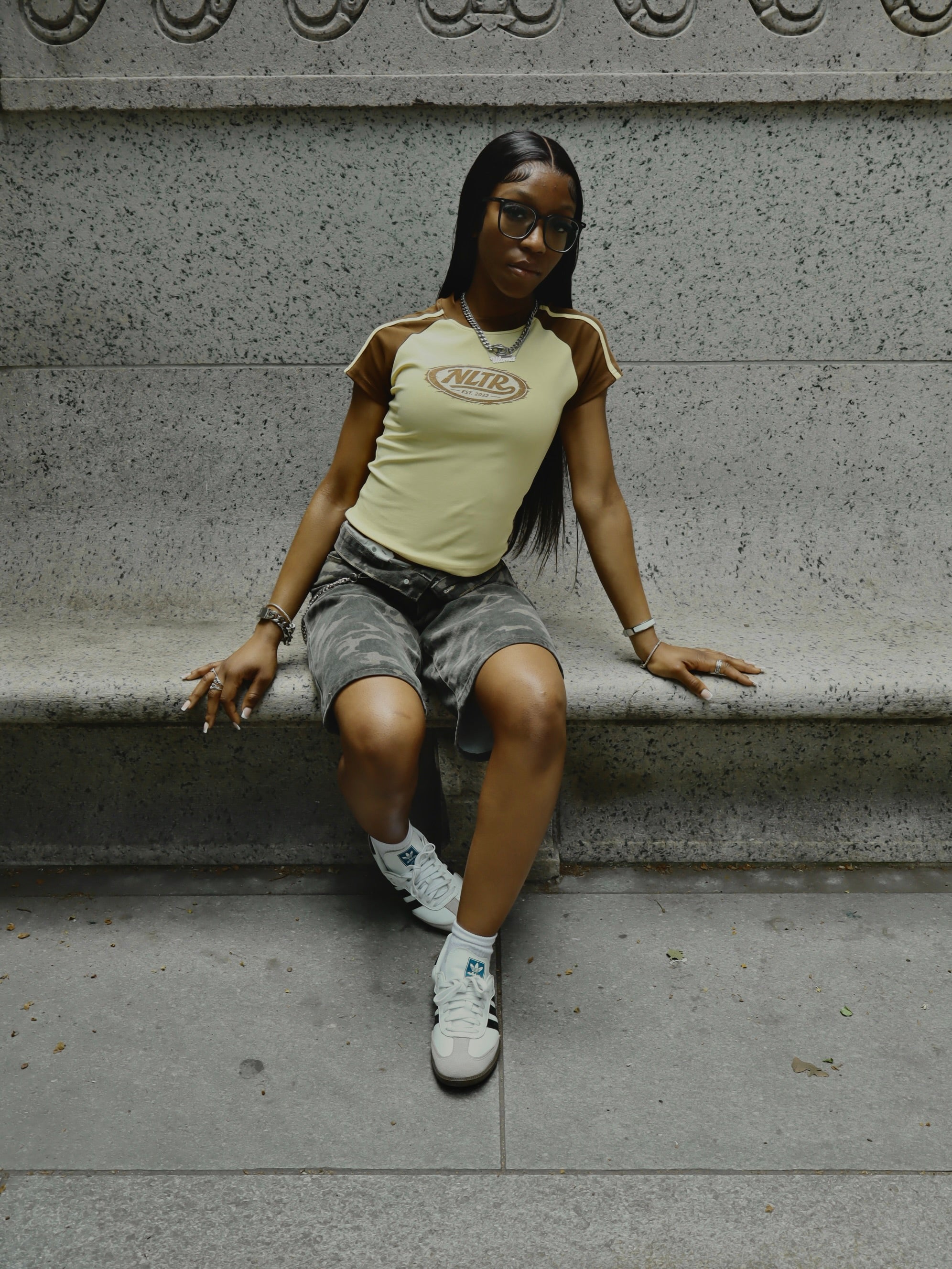 NLTR WOMENS "ESTABLISHED" BODYCON TEE