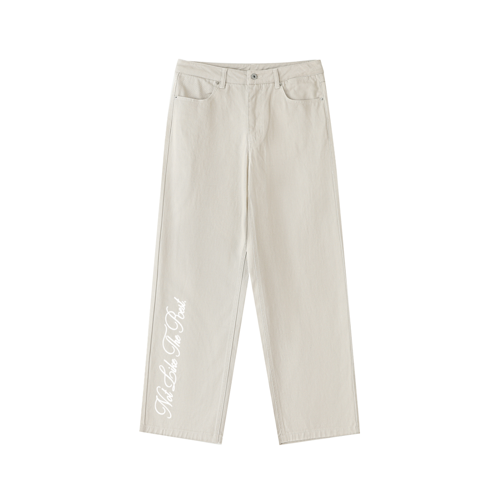 "The Art of Peace." Unisex Straight Leg Pants