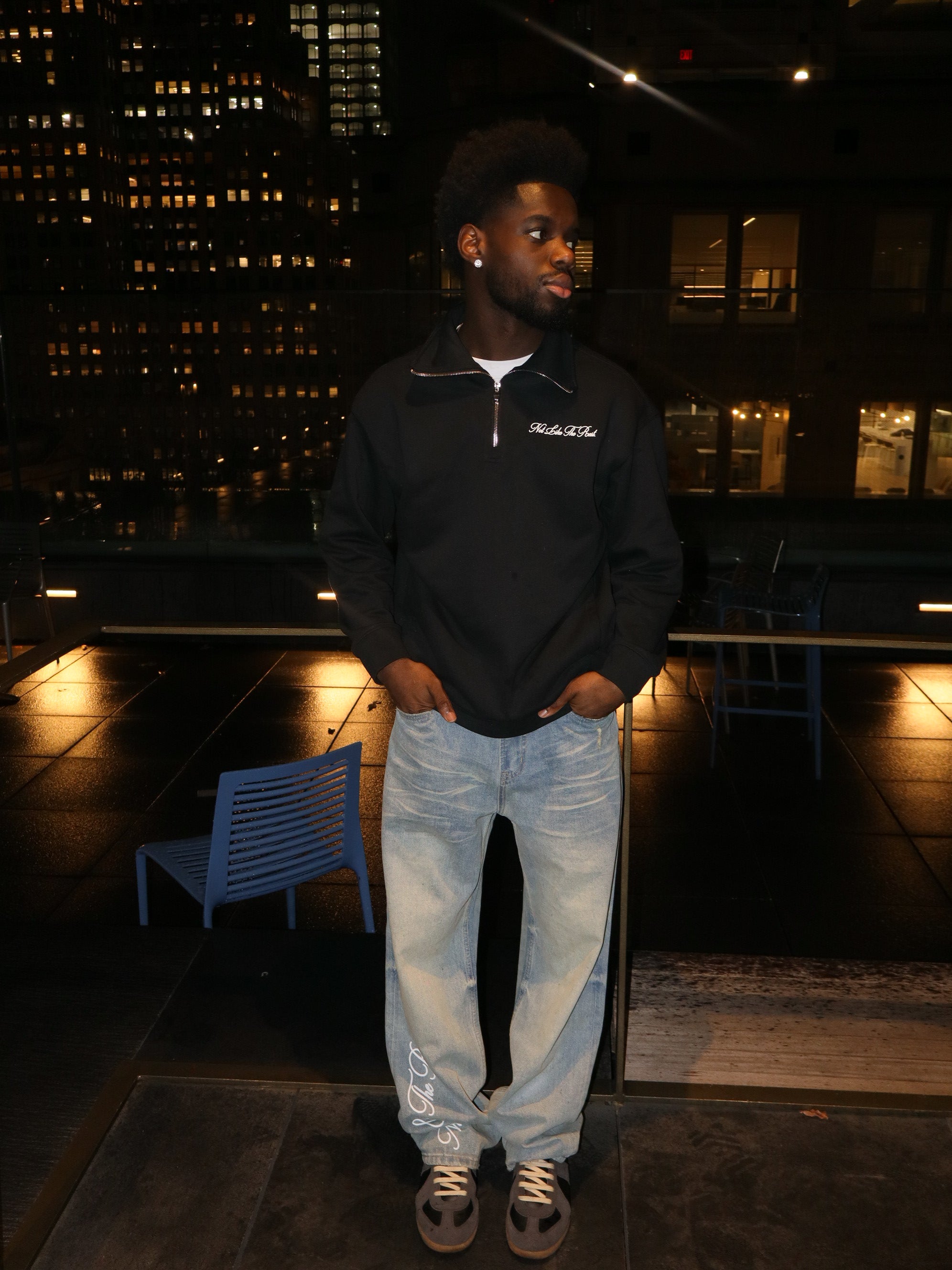 "The Art of Peace."  Quarter Zip Sweatshirt