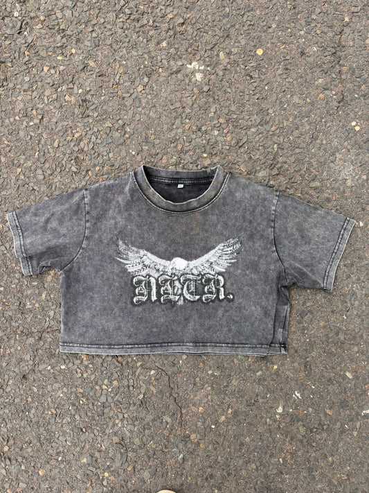 NLTR "EAGLE" WOMENS CROPPED TEE