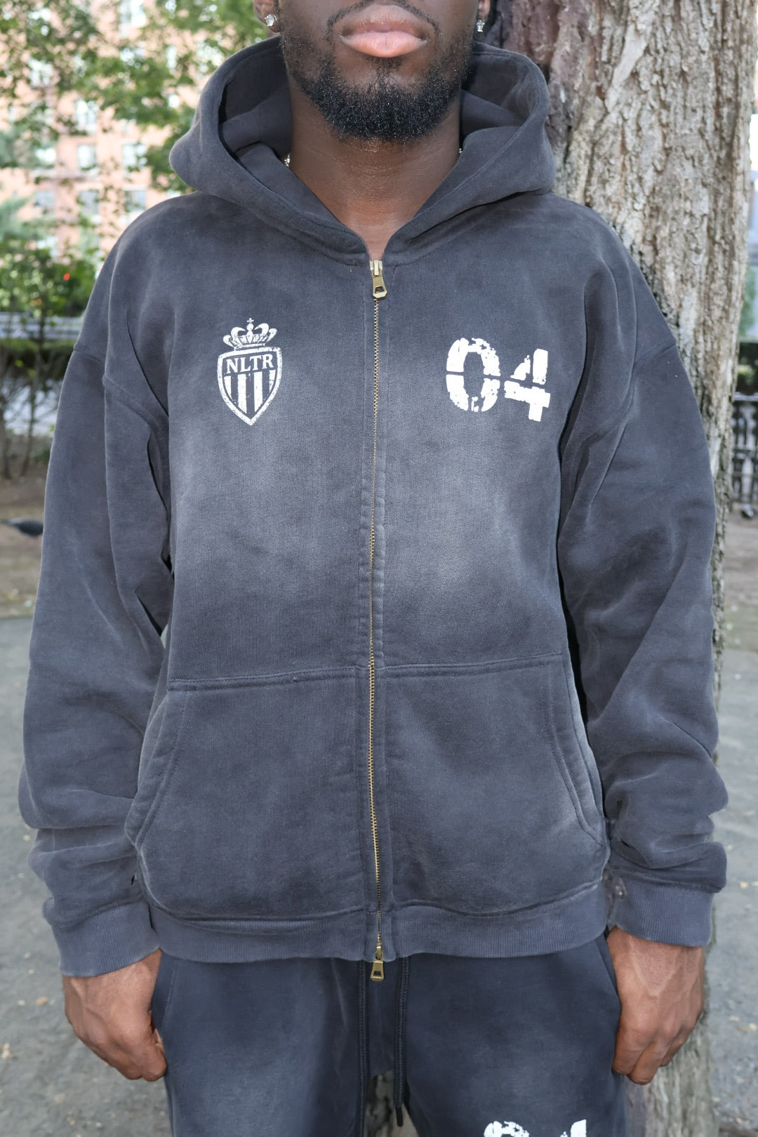 "0-NLY 4 THE REAL" ZIP UP