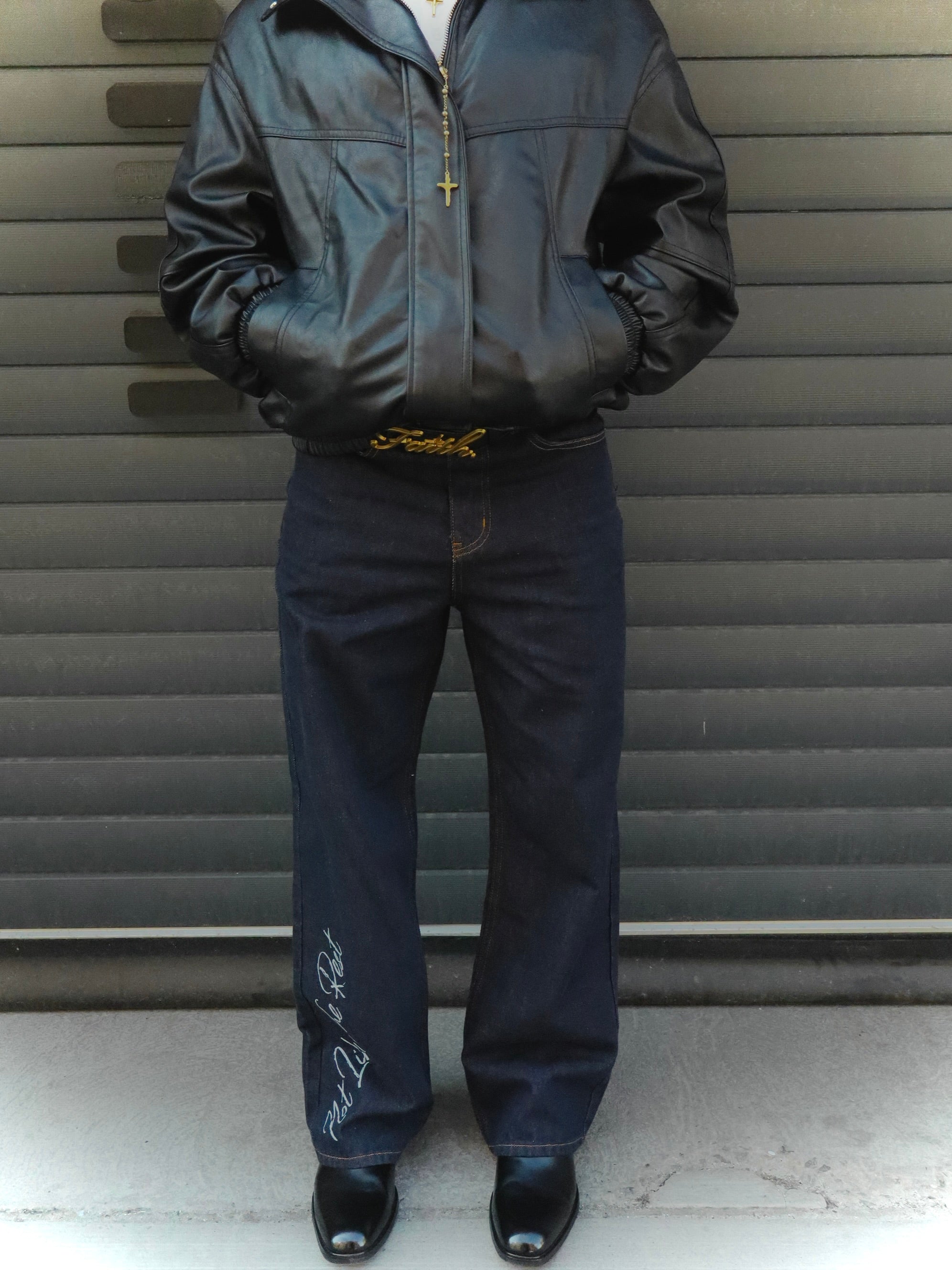 NLTR STRAIGHT LEG DARK DENIM
