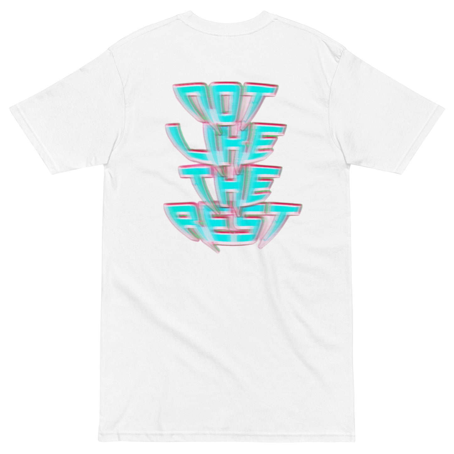 NLTR IRIDESCENT PREMIUM "BLUR LOGO" TEE