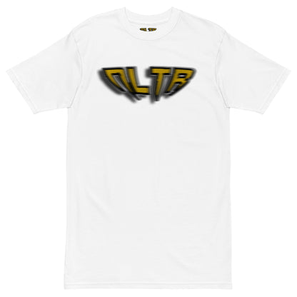 NLTR YELLOW PREMIUM "BLUR LOGO" TEE