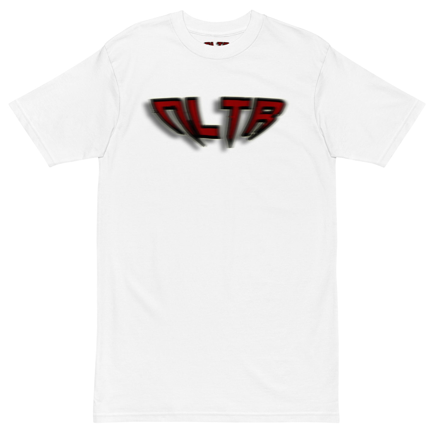 NLTR RED PREMIUM "BLUR LOGO" TEE