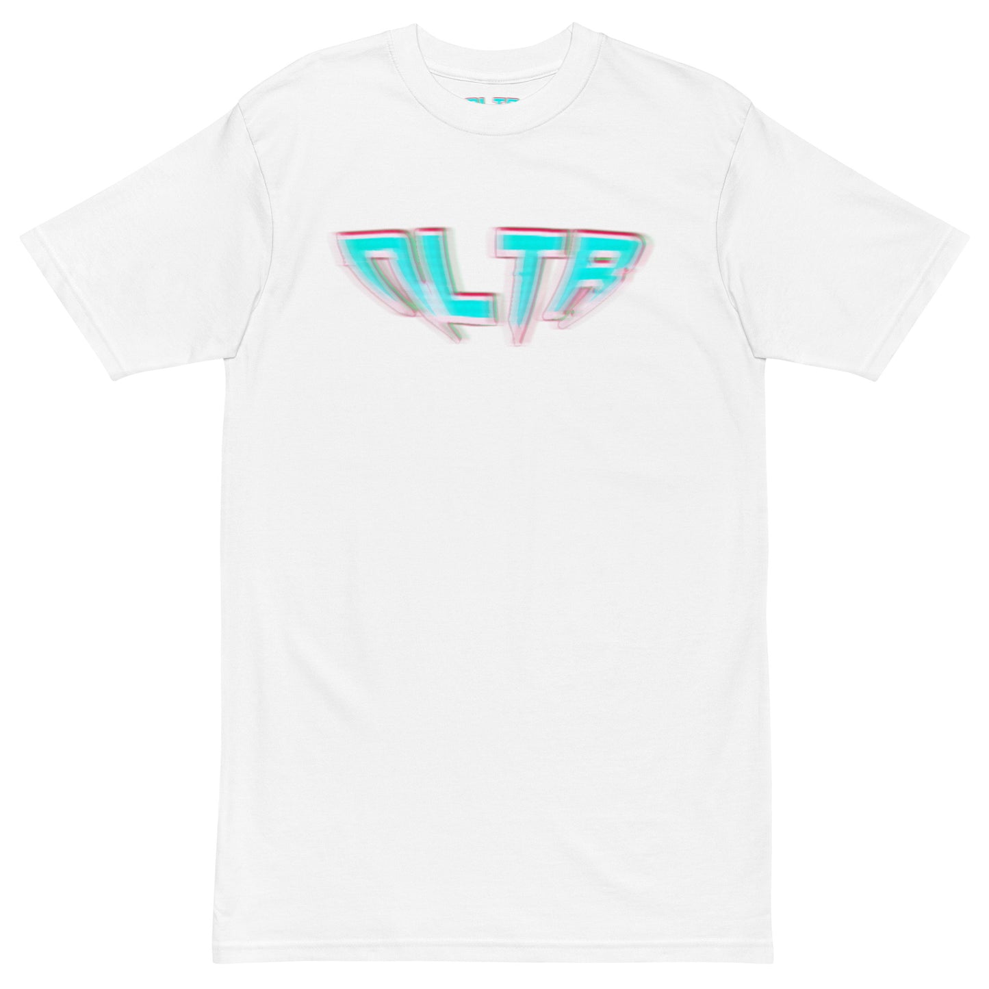 NLTR IRIDESCENT PREMIUM "BLUR LOGO" TEE