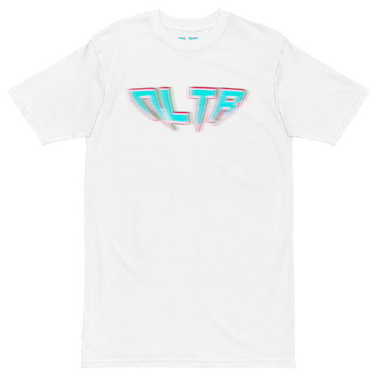 NLTR IRIDESCENT PREMIUM "BLUR LOGO" TEE